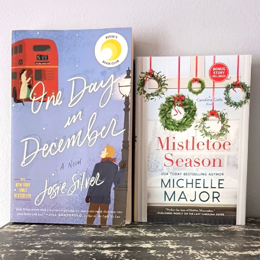 One Day in December Josie Silver and Mistletoe Season Michelle Major Two Books